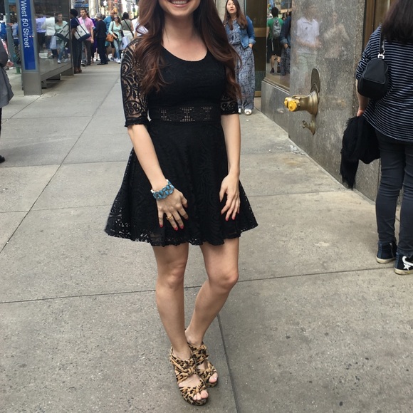 American Rag Dresses & Skirts - American Rag Cie Black Lace Dress